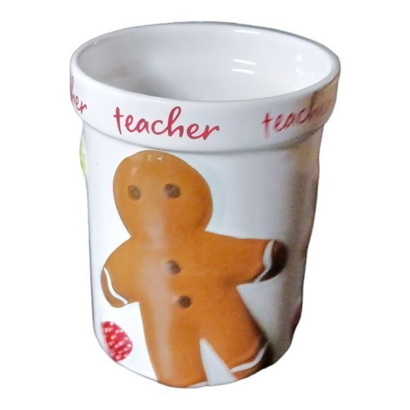 Teacher Ceramic Pencil/Pen Holder - Picture 2 of 6